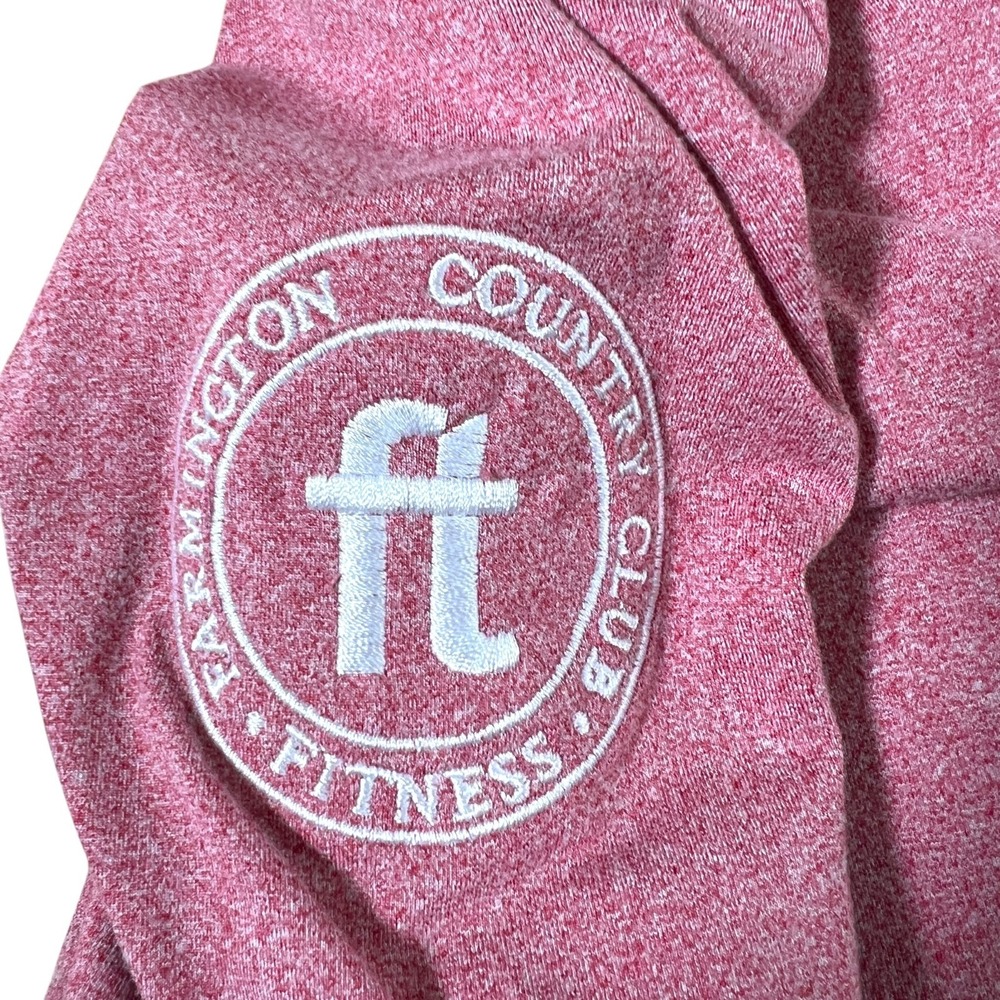 Rhoback Performance Q-Zip Pullover Size M Farmington Country Club Golf Preppy - Picture 6 of 10